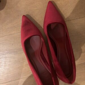 Elegant Red Women's Heels
